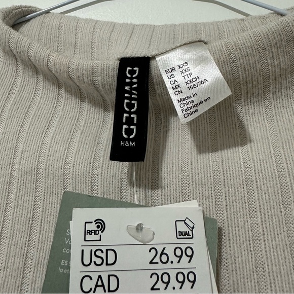 * SOLD * H&M beige dress - Picture 6 of 6